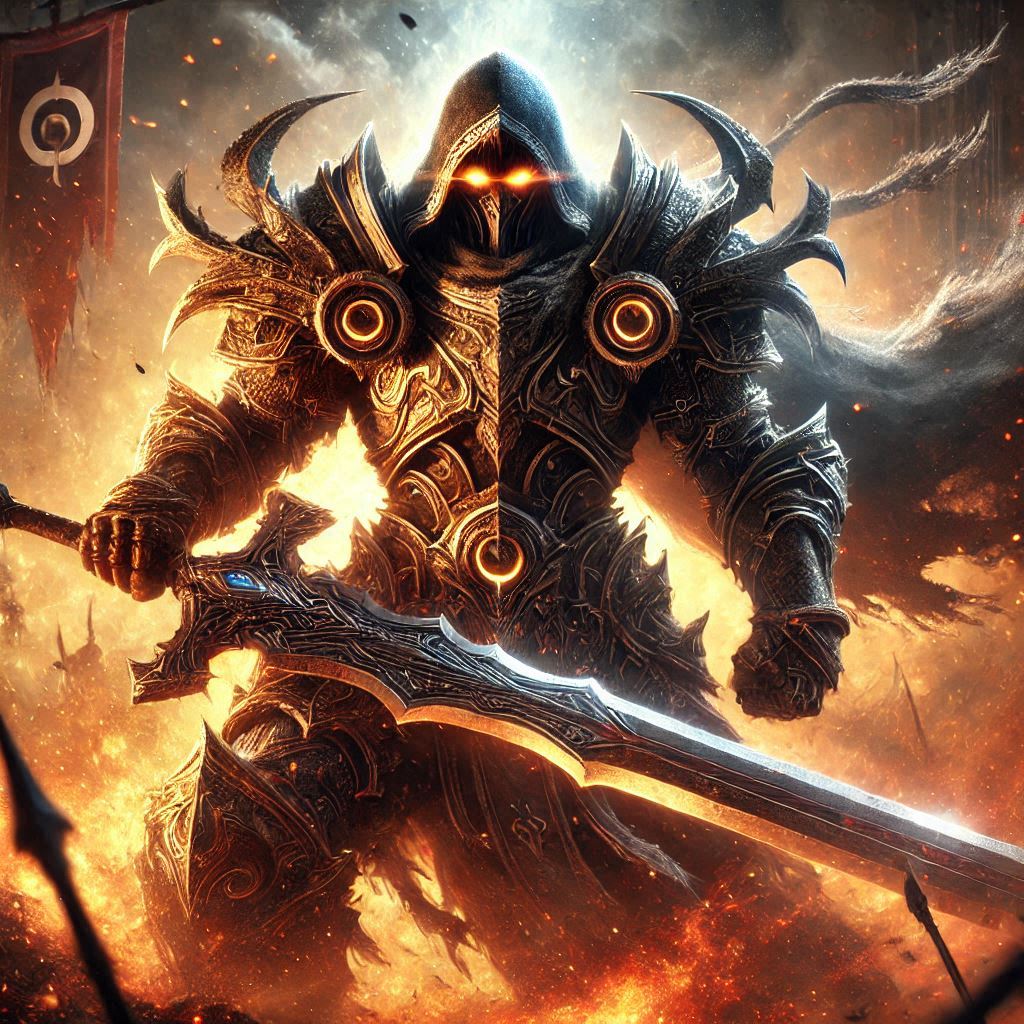 Flaming Warrior Avatar